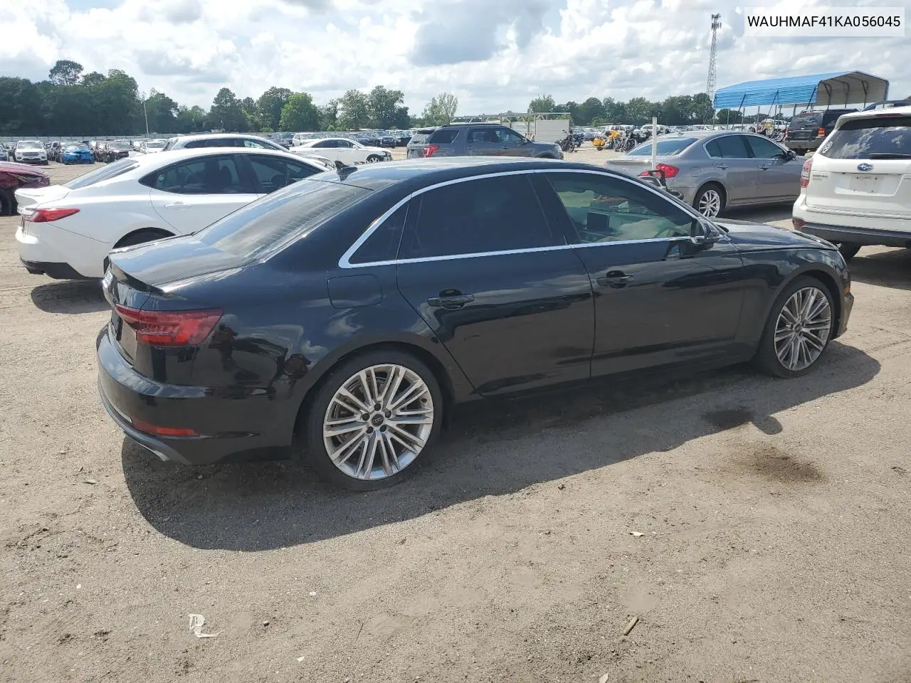 2019 Audi A4 Premium Plus VIN: WAUHMAF41KA056045 Lot: 57355155