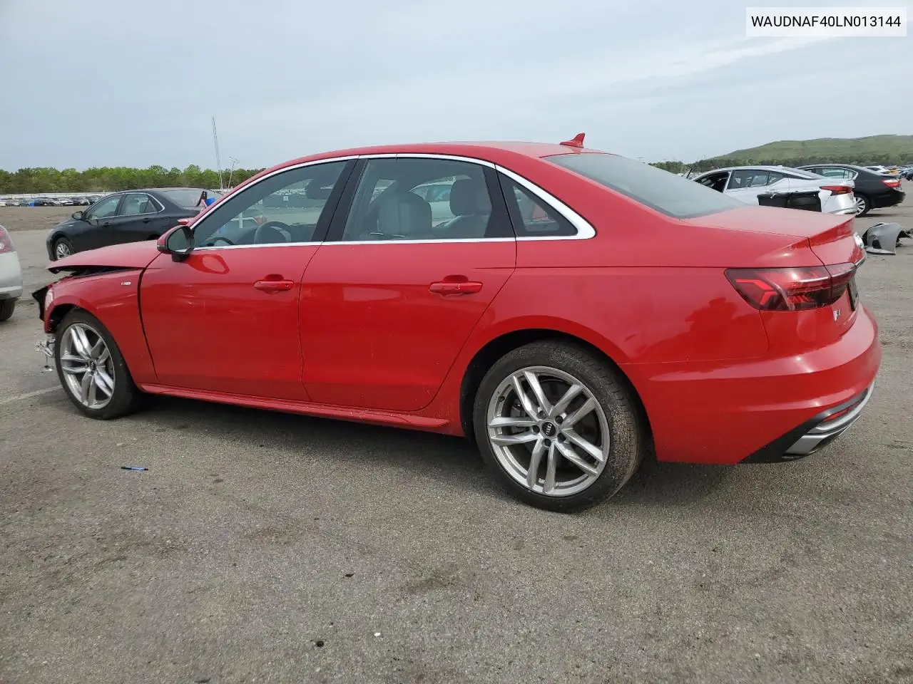 2020 Audi A4 Premium VIN: WAUDNAF40LN013144 Lot: 56367095