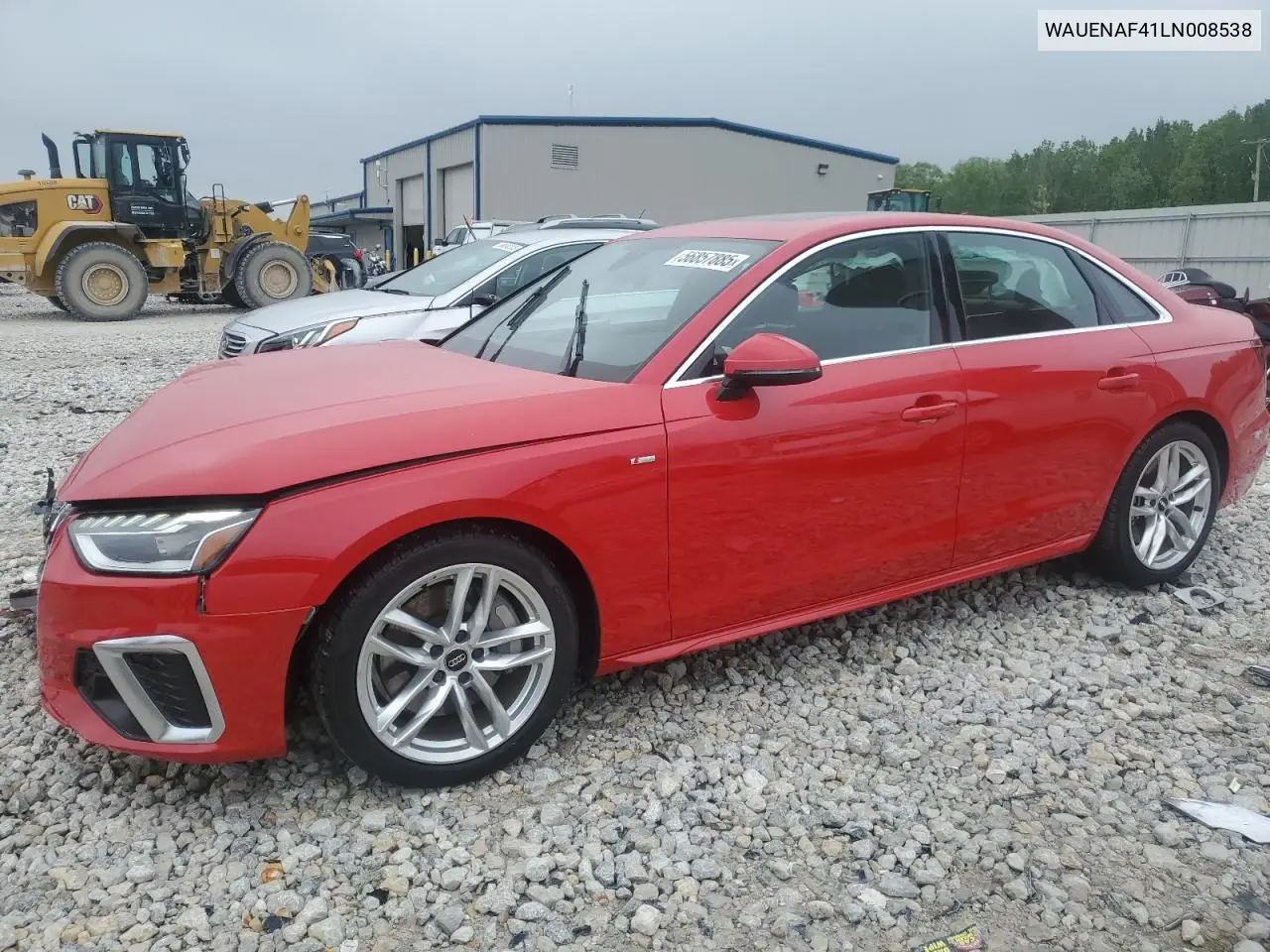 2020 Audi A4 Premium Plus VIN: WAUENAF41LN008538 Lot: 56857885