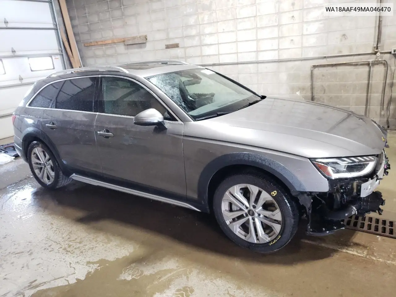 2021 Audi A4 Allroad Premium Plus VIN: WA18AAF49MA046470 Lot: 56753165