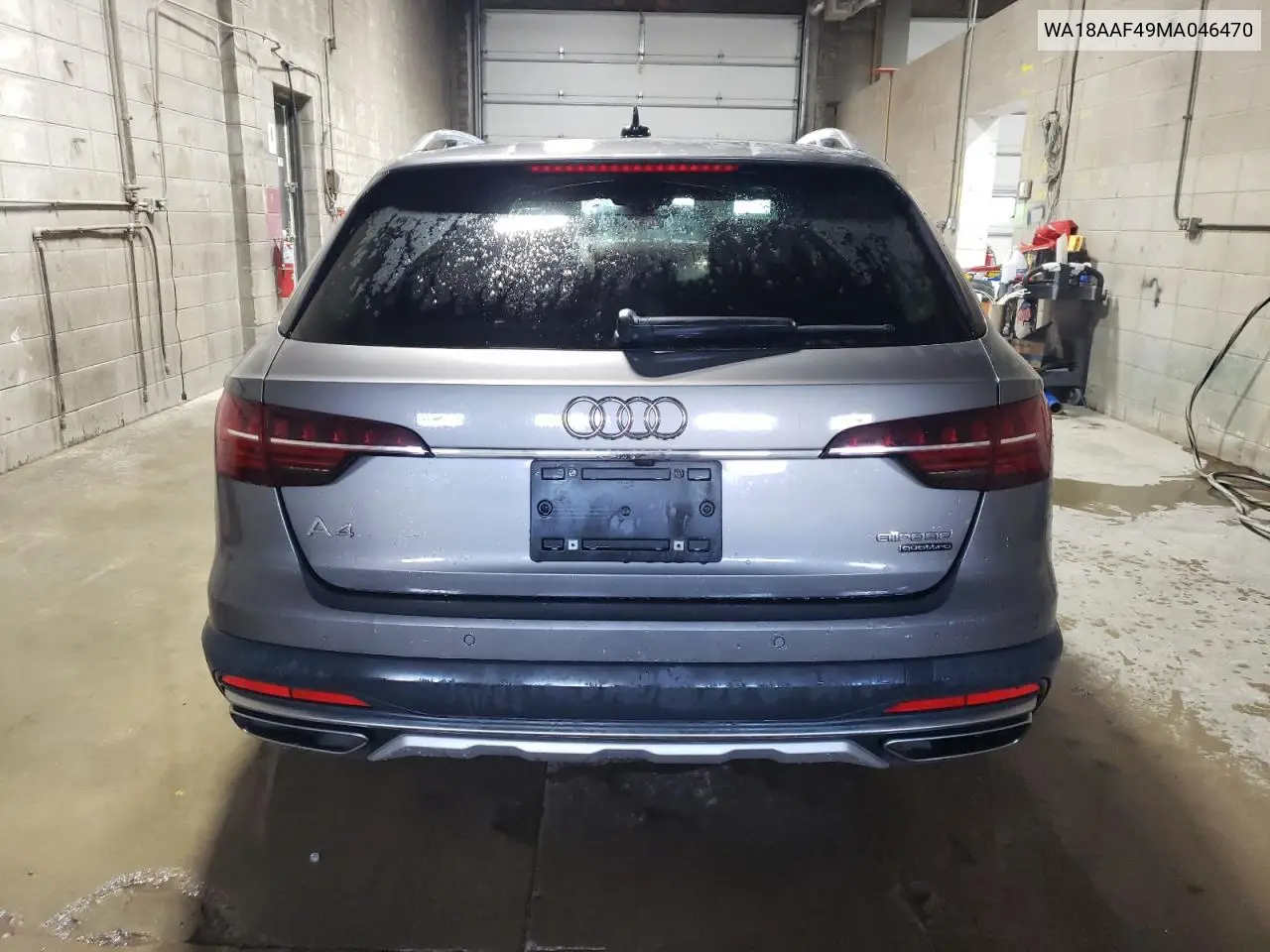 2021 Audi A4 Allroad Premium Plus VIN: WA18AAF49MA046470 Lot: 56753165
