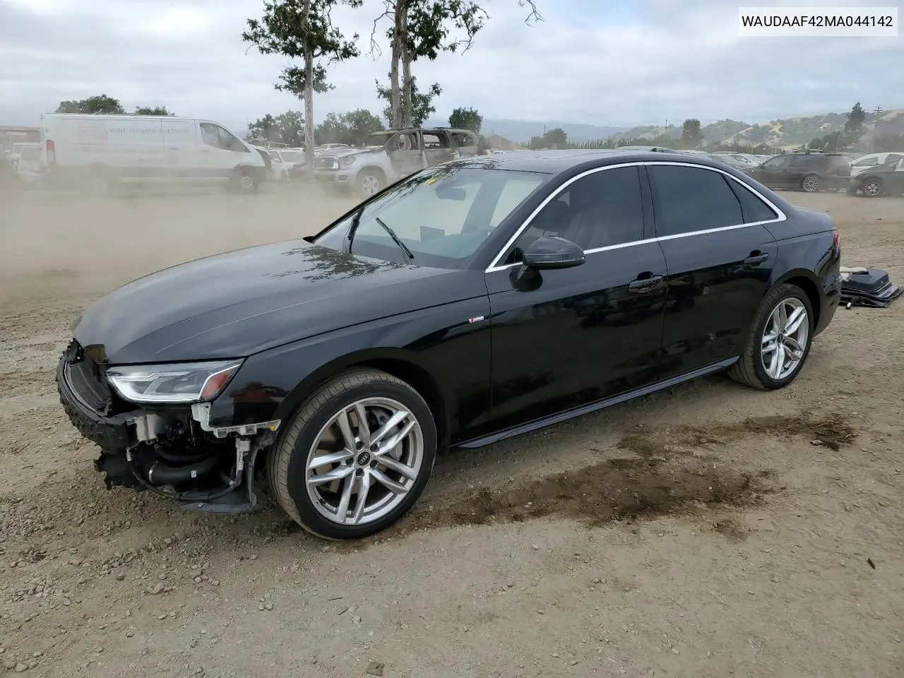 2021 Audi A4 Premium 45 VIN: WAUDAAF42MA044142 Lot: 57065215