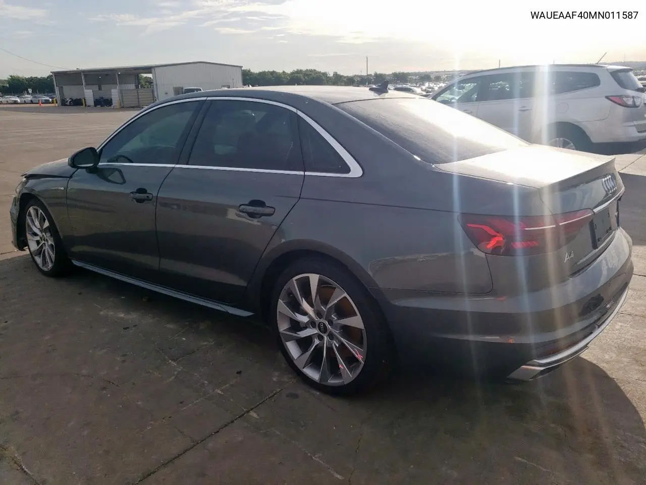 2021 Audi A4 Premium Plus 45 VIN: WAUEAAF40MN011587 Lot: 63234085