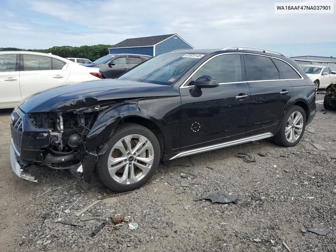 2022 Audi A4 Allroad Premium Plus VIN: WA18AAF47NA037901 Lot: 61925145