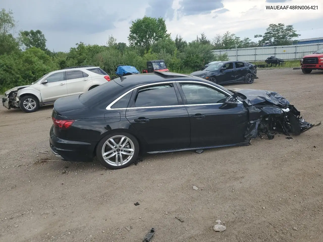 2022 Audi A4 Premium Plus 45 VIN: WAUEAAF48RN006421 Lot: 62747505