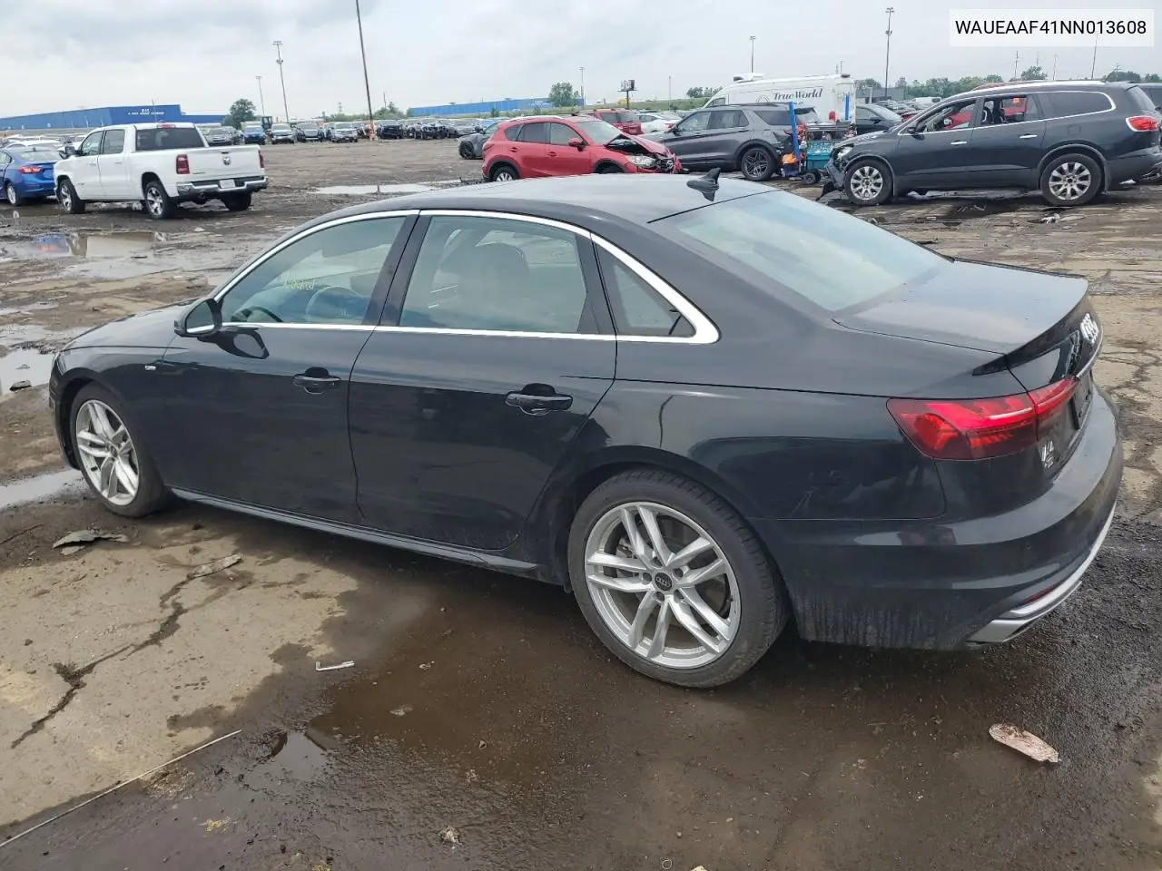 2022 Audi A4 Premium Plus 45 VIN: WAUEAAF41NN013608 Lot: 63628615