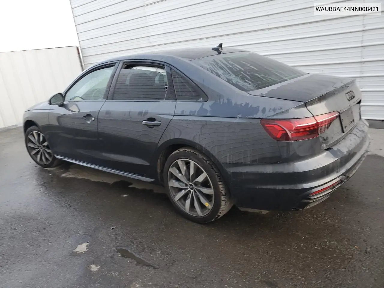 2022 Audi A4 Premium Plus 40 VIN: WAUBBAF44NN008421 Lot: 88135475