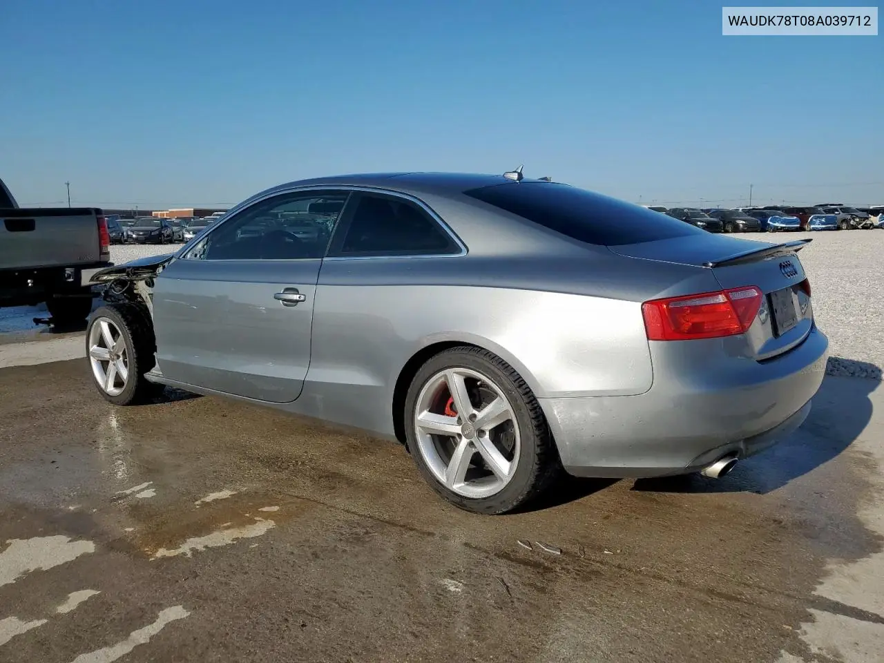2008 Audi A5 Quattro VIN: WAUDK78T08A039712 Lot: 52782345