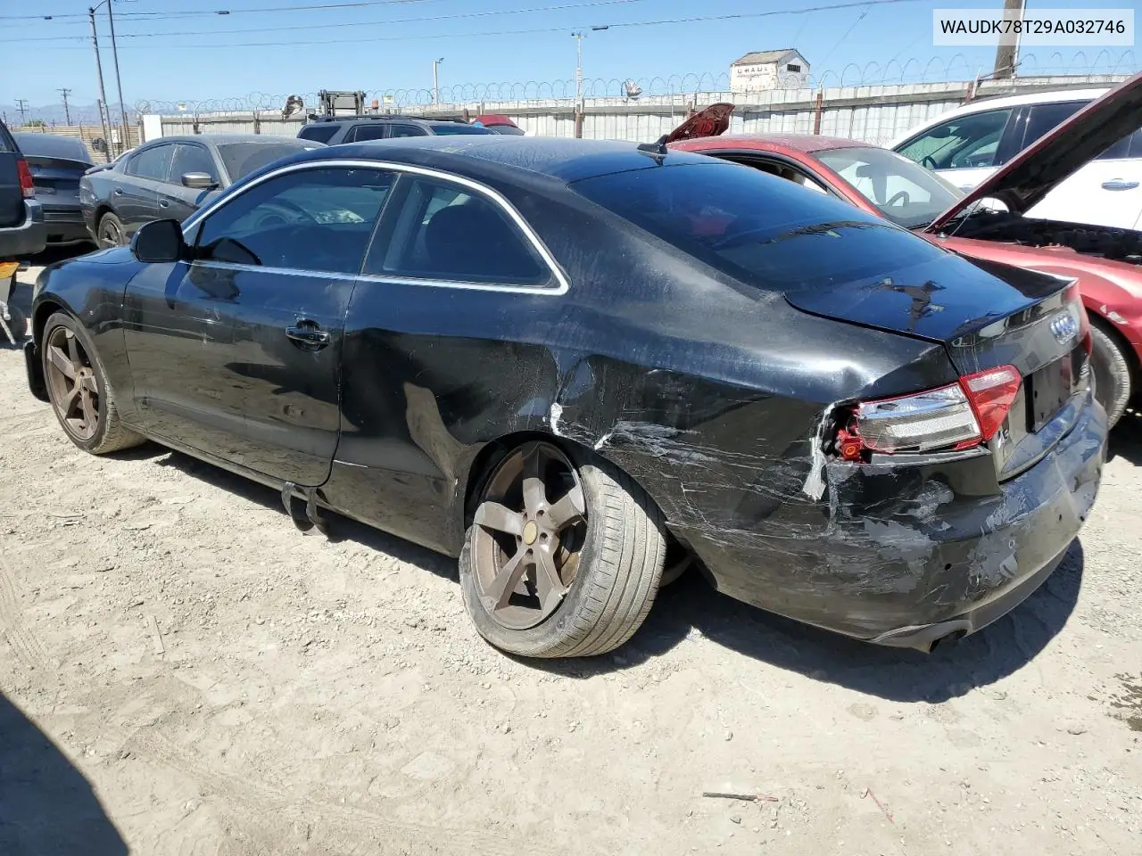 2009 Audi A5 Quattro VIN: WAUDK78T29A032746 Lot: 62962555