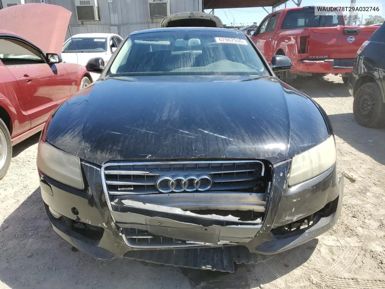 2009 Audi A5 Quattro VIN: WAUDK78T29A032746 Lot: 62962555