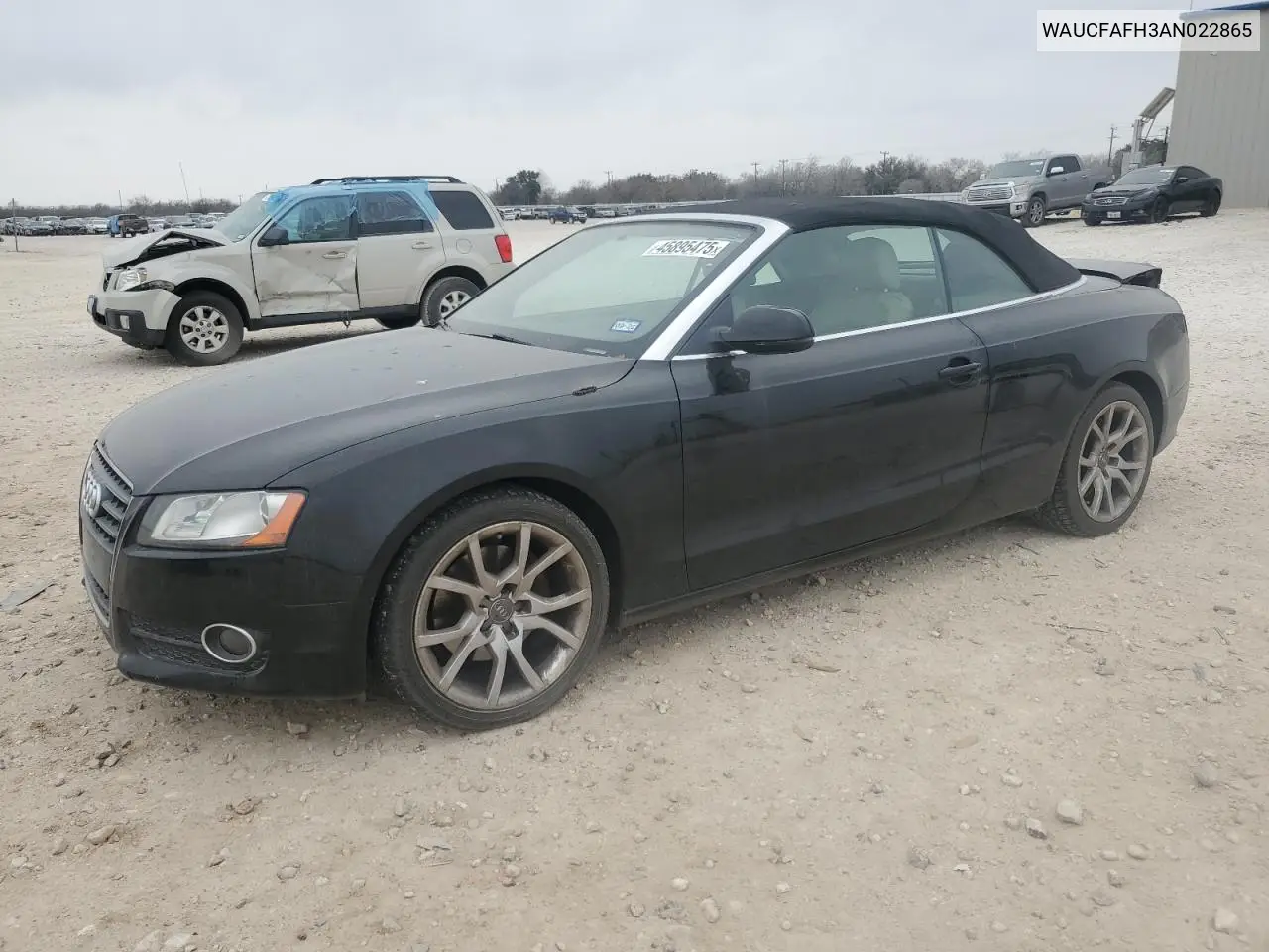 2010 Audi A5 Premium VIN: WAUCFAFH3AN022865 Lot: 45895475