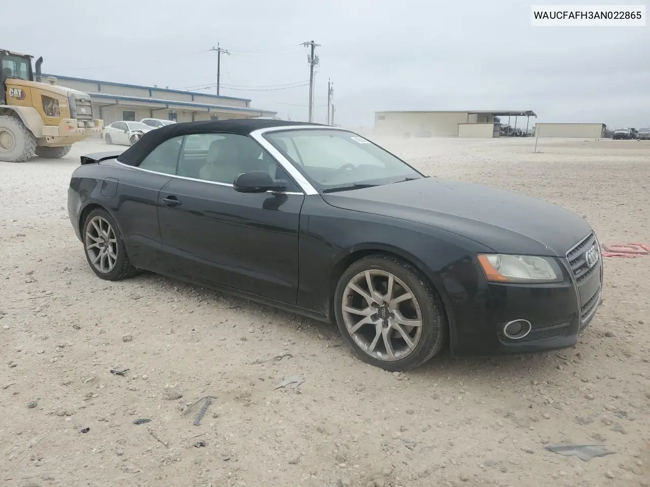 2010 Audi A5 Premium VIN: WAUCFAFH3AN022865 Lot: 45895475