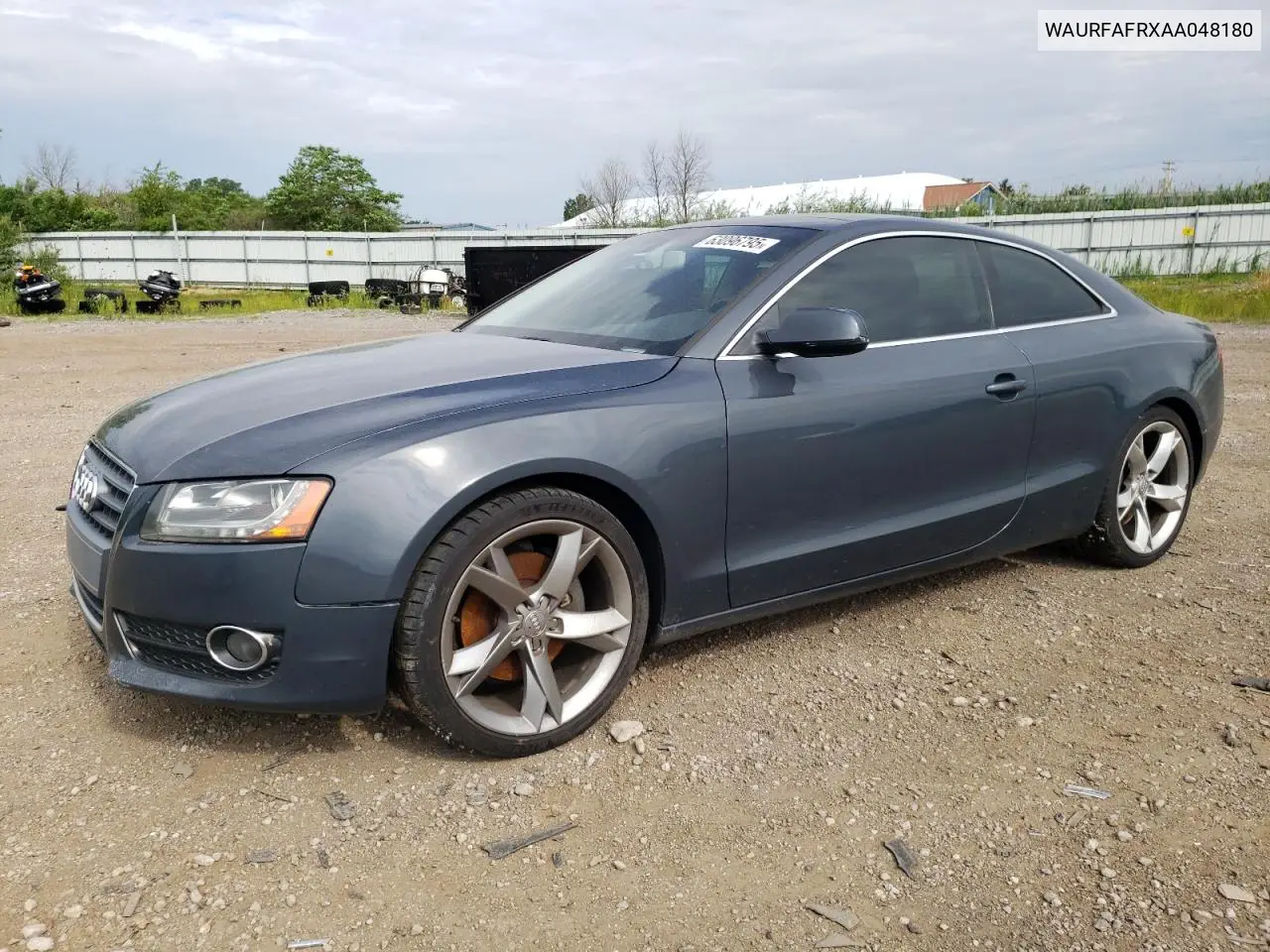 2010 Audi A5 Premium Plus VIN: WAURFAFRXAA048180 Lot: 63096795