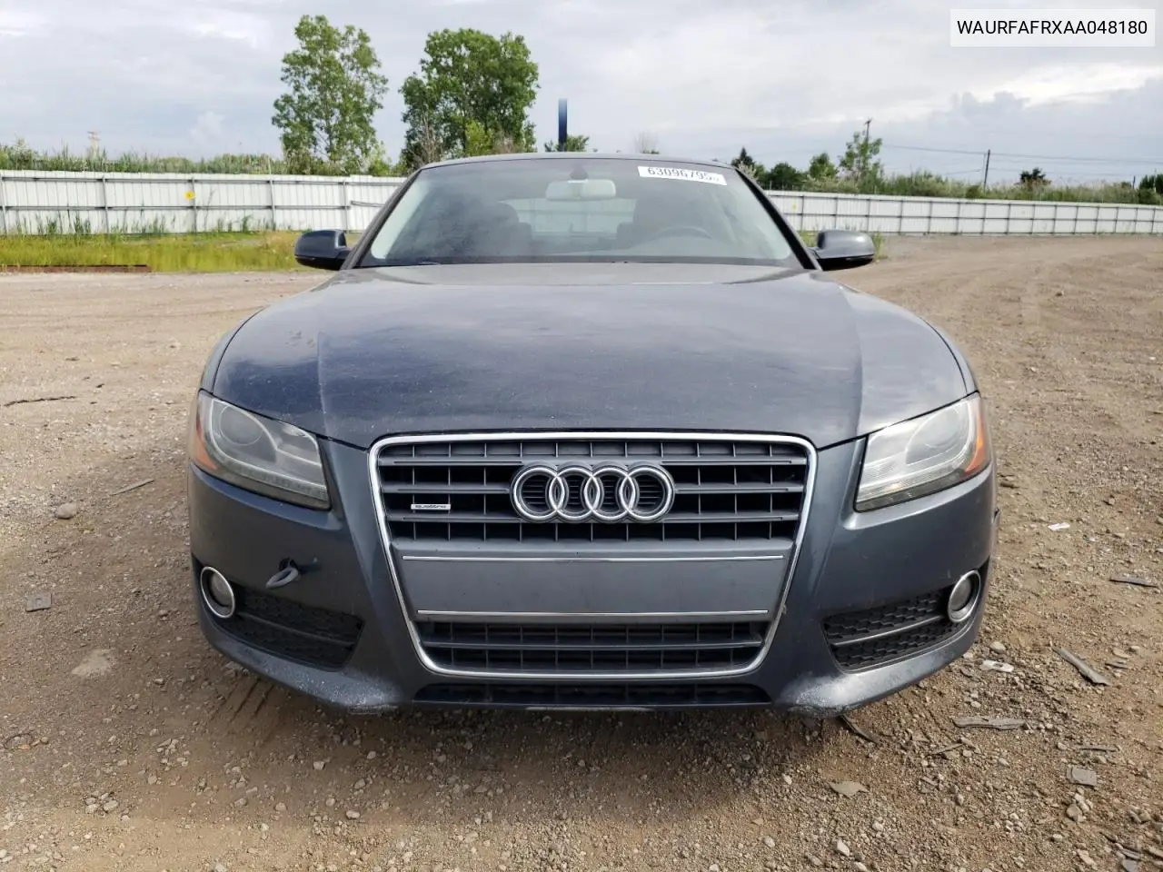 2010 Audi A5 Premium Plus VIN: WAURFAFRXAA048180 Lot: 63096795