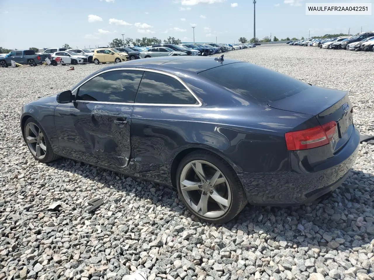 2010 Audi A5 Premium Plus VIN: WAULFAFR2AA042251 Lot: 63265335