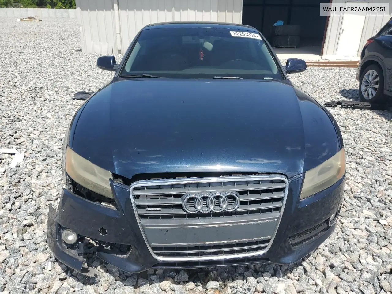 2010 Audi A5 Premium Plus VIN: WAULFAFR2AA042251 Lot: 63265335