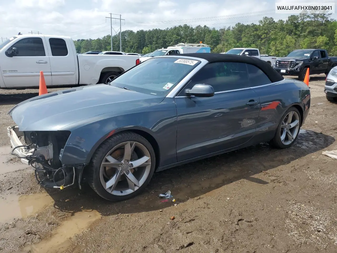 2011 Audi A5 Premium Plus VIN: WAUJFAFHXBN013041 Lot: 50368575