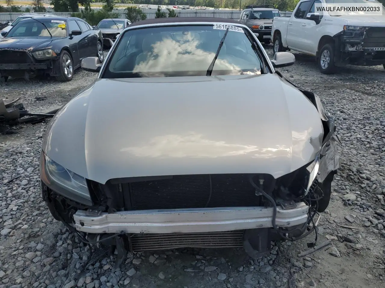 2011 Audi A5 Premium Plus VIN: WAULFAFHXBN002033 Lot: 56165885
