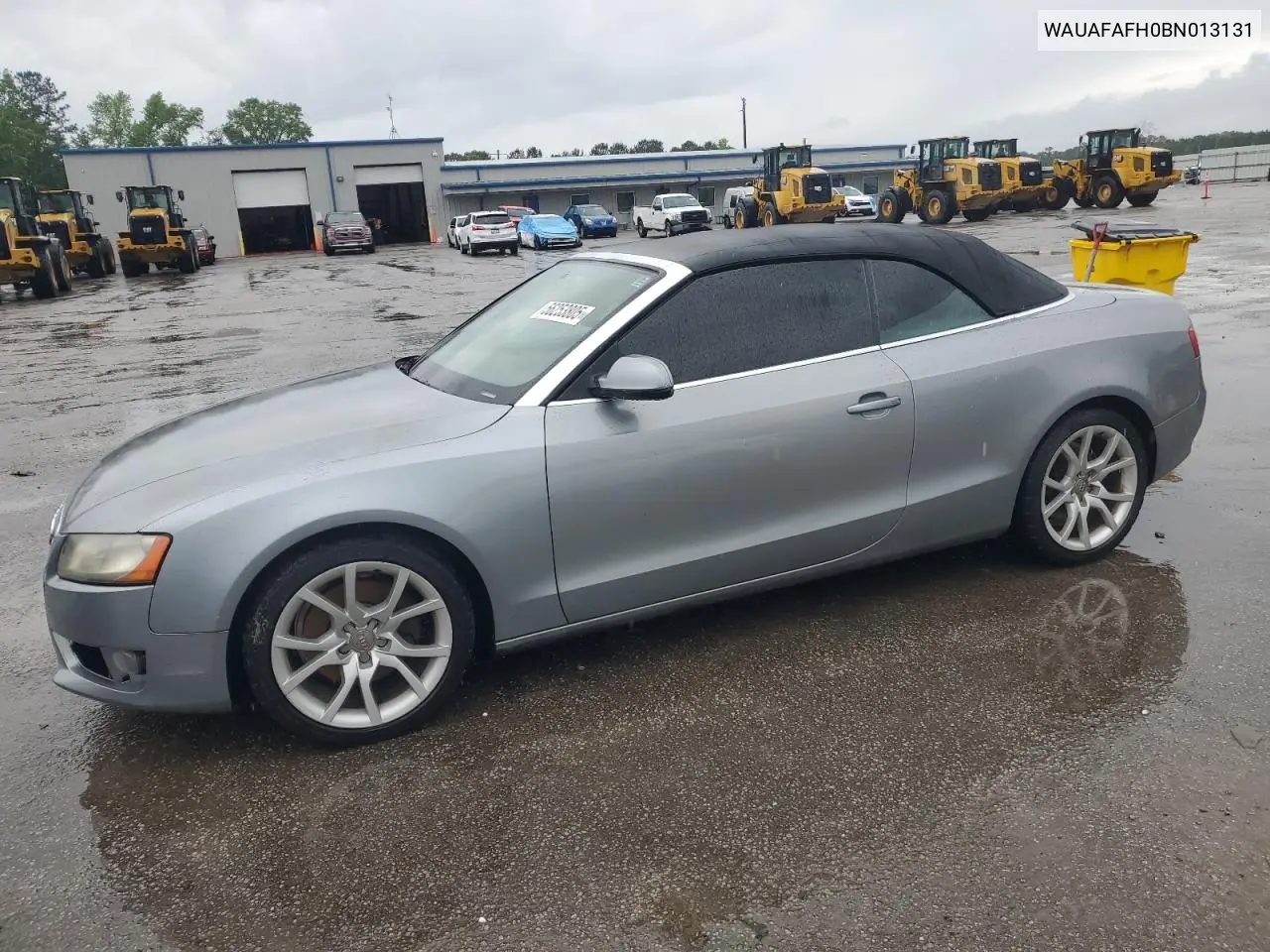 2011 Audi A5 Premium VIN: WAUAFAFH0BN013131 Lot: 56253805