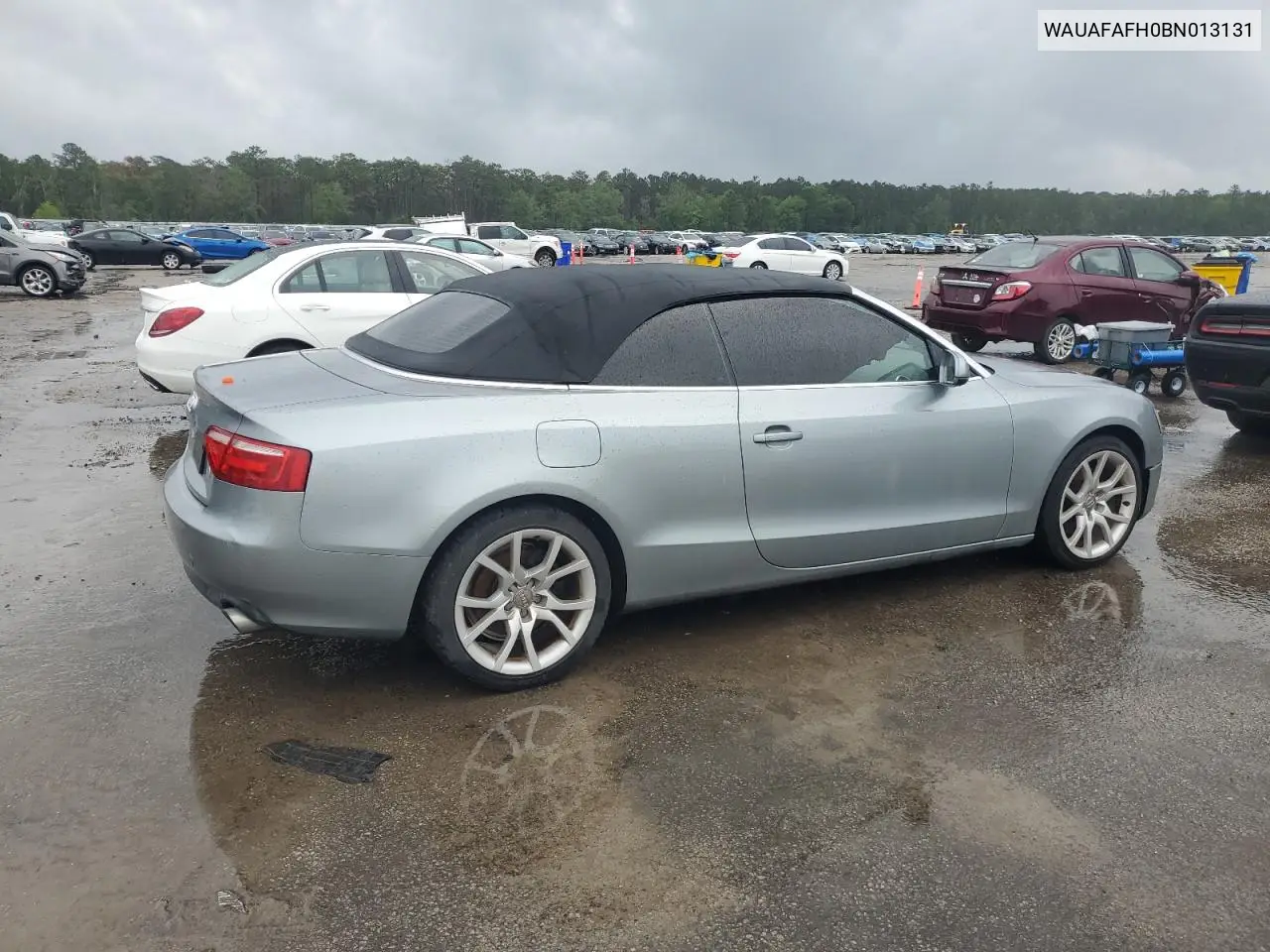 2011 Audi A5 Premium VIN: WAUAFAFH0BN013131 Lot: 56253805