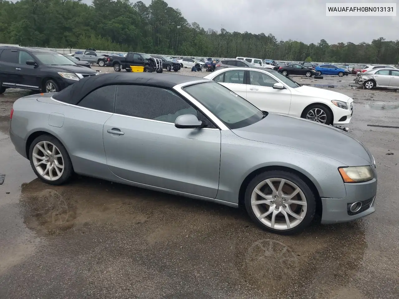 2011 Audi A5 Premium VIN: WAUAFAFH0BN013131 Lot: 56253805