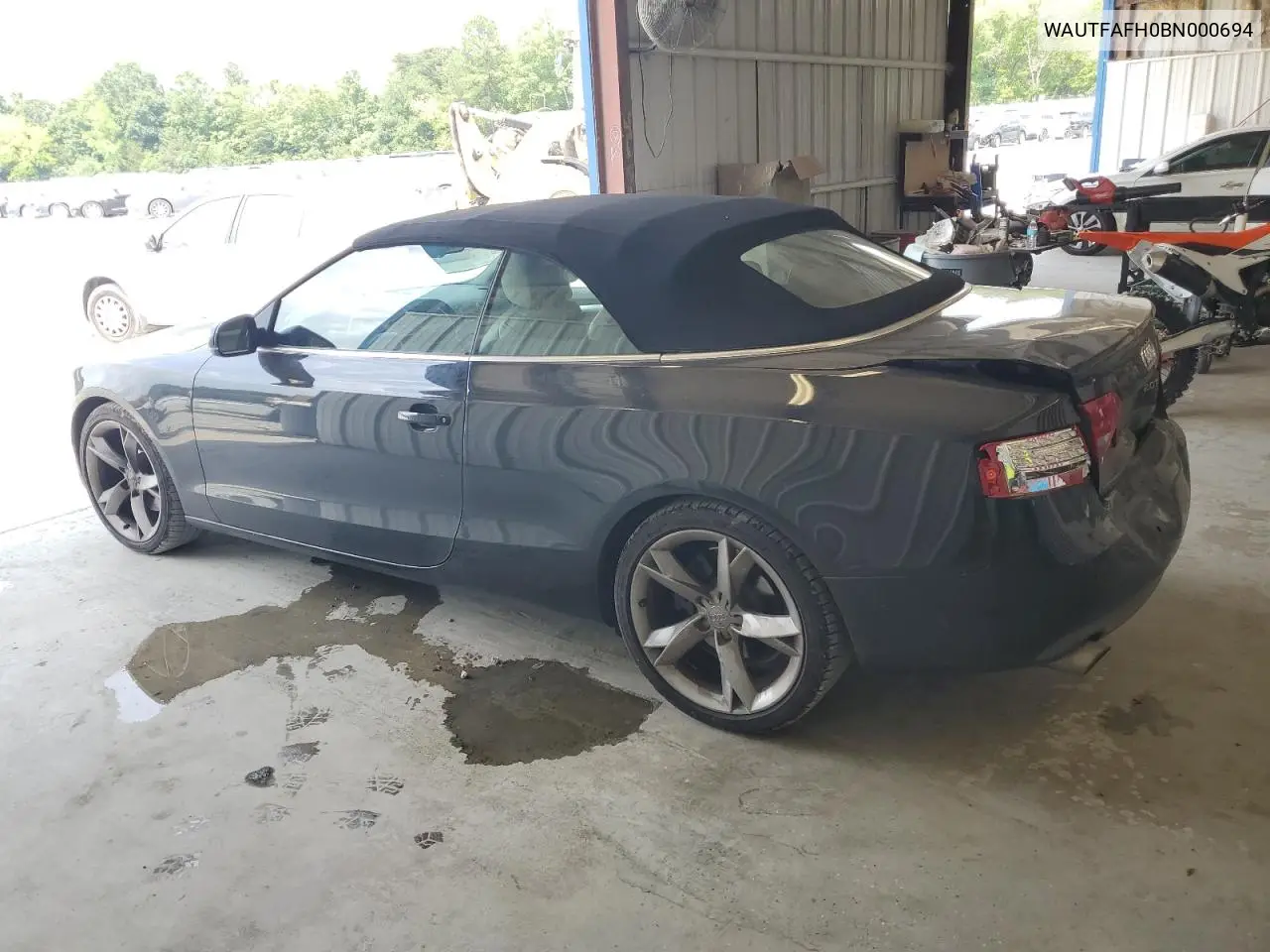 2011 Audi A5 Prestige VIN: WAUTFAFH0BN000694 Lot: 62299025