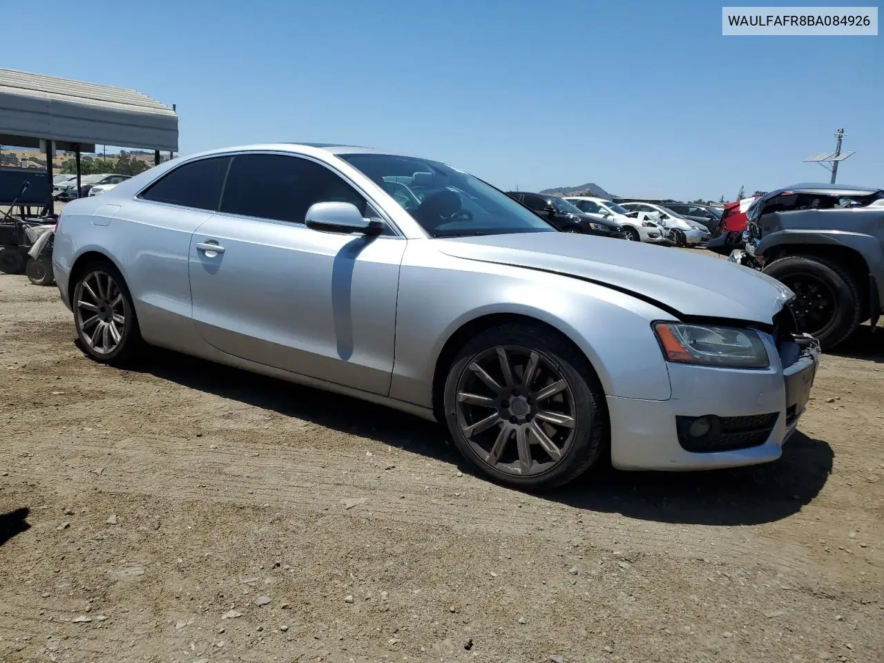 2011 Audi A5 Premium Plus VIN: WAULFAFR8BA084926 Lot: 63069885