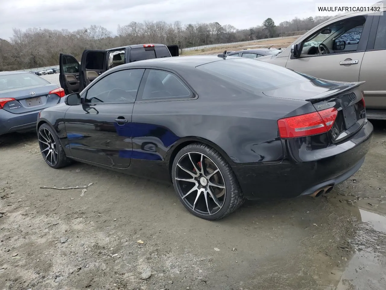2012 Audi A5 Premium Plus VIN: WAULFAFR1CA011432 Lot: 43509415