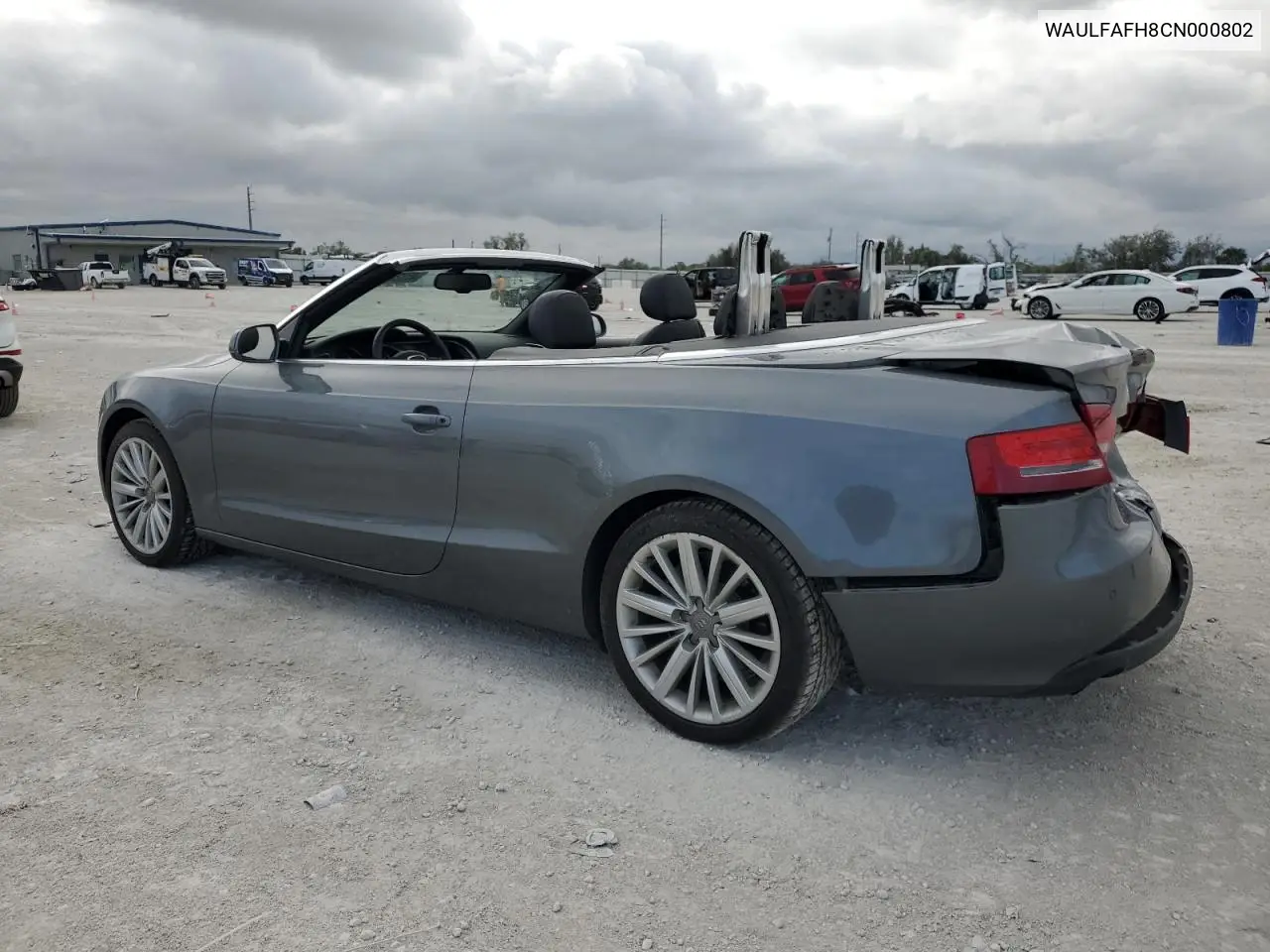 2012 Audi A5 Premium Plus VIN: WAULFAFH8CN000802 Lot: 45727785