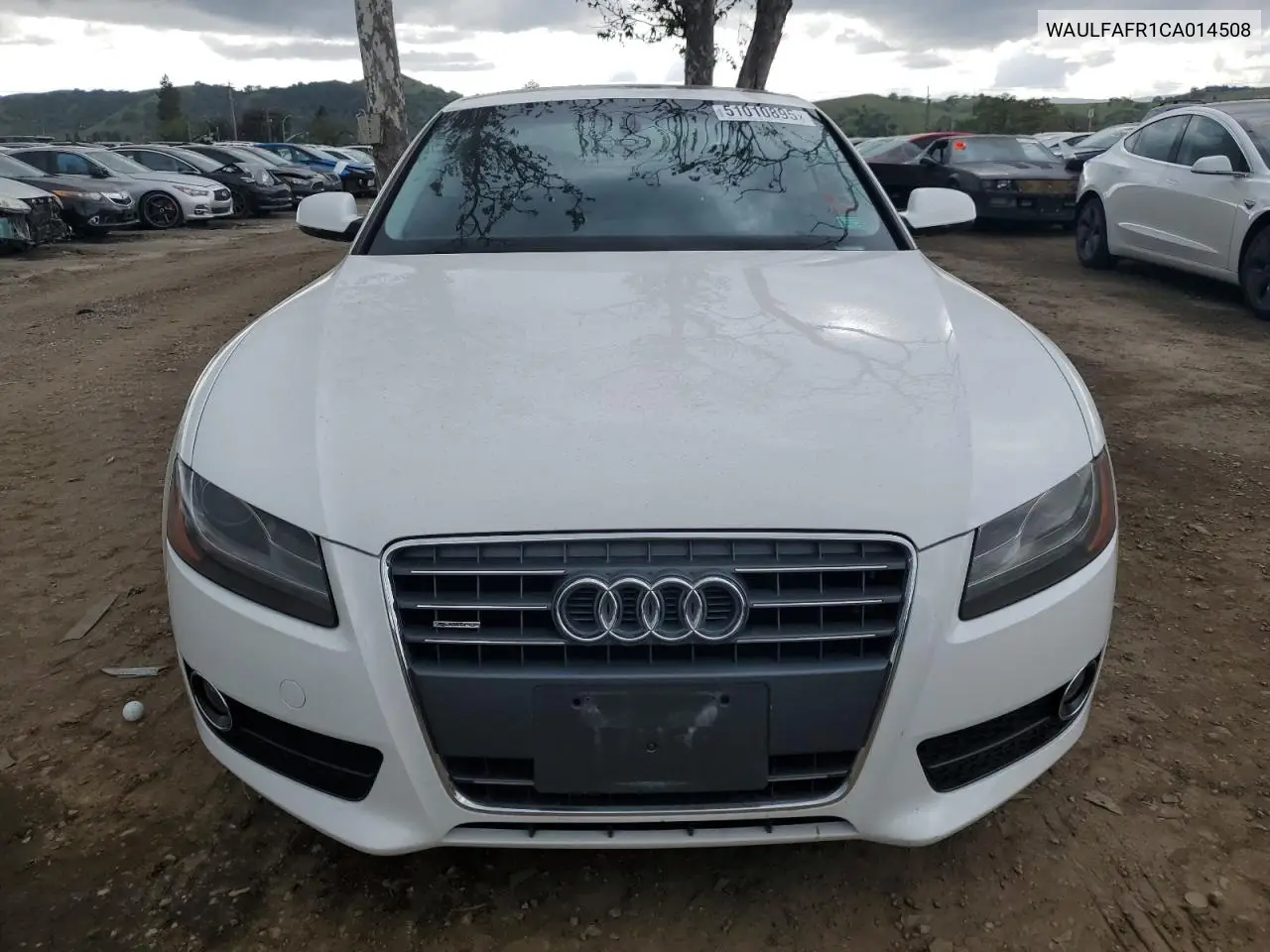 2012 Audi A5 Premium Plus VIN: WAULFAFR1CA014508 Lot: 51010895