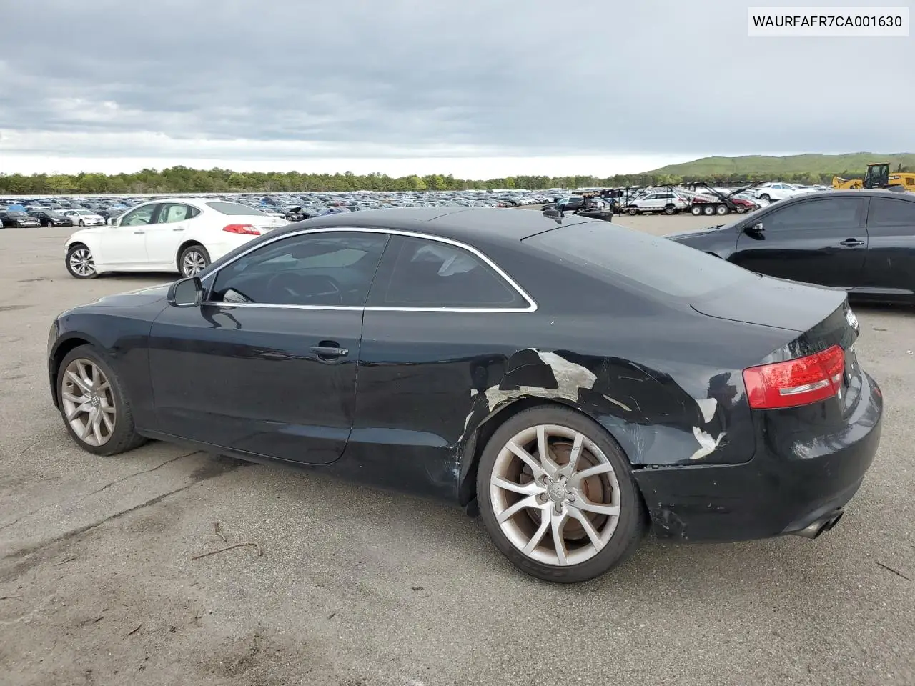 2012 Audi A5 Premium Plus VIN: WAURFAFR7CA001630 Lot: 55807095