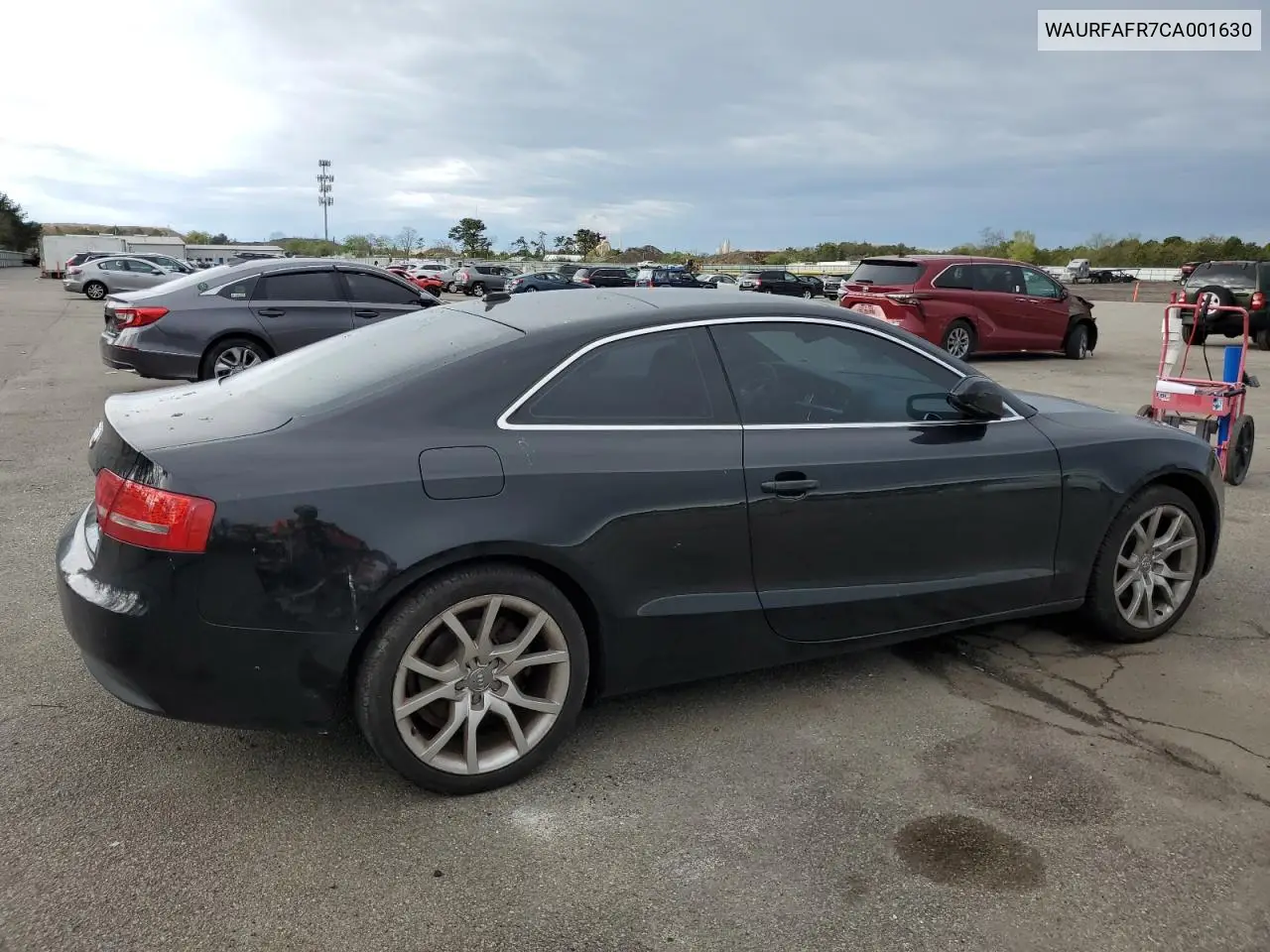 2012 Audi A5 Premium Plus VIN: WAURFAFR7CA001630 Lot: 55807095