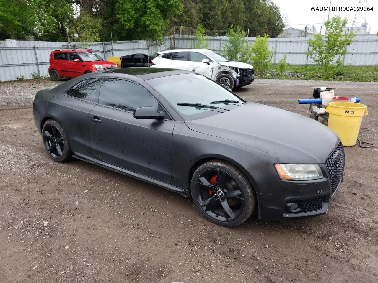 2012 Audi A5 Premium VIN: WAUMFBFR9CA029364 Lot: 56897215