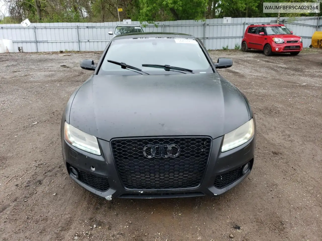 2012 Audi A5 Premium VIN: WAUMFBFR9CA029364 Lot: 56897215