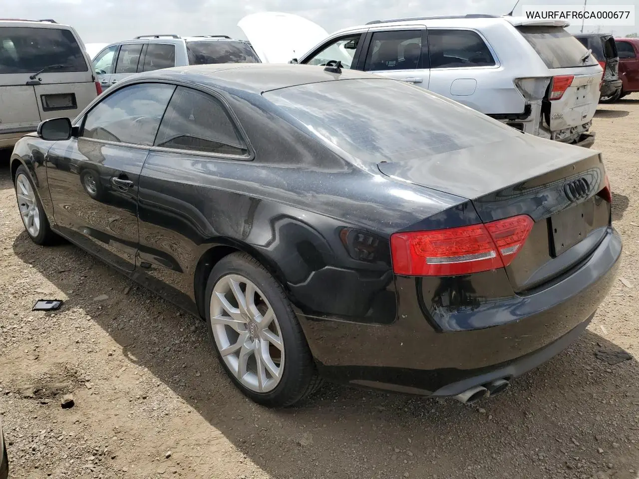 2012 Audi A5 Premium Plus VIN: WAURFAFR6CA000677 Lot: 56978155