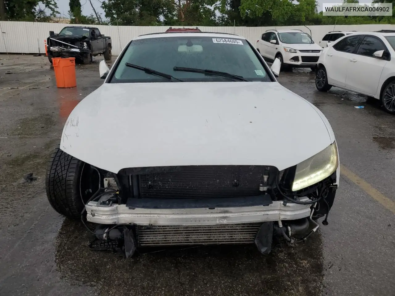 2012 Audi A5 Premium Plus VIN: WAULFAFRXCA004902 Lot: 62584605