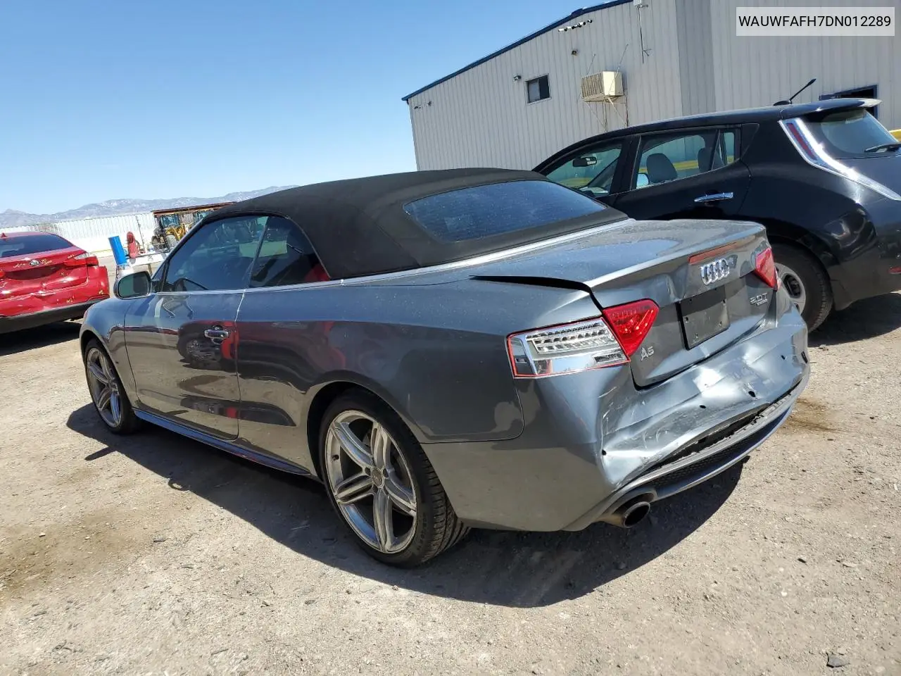 2013 Audi A5 Prestige VIN: WAUWFAFH7DN012289 Lot: 49825165