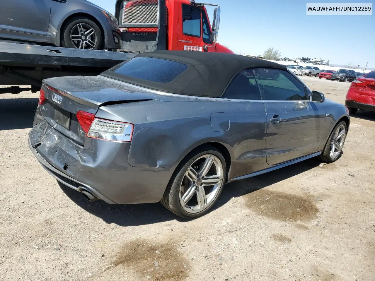 2013 Audi A5 Prestige VIN: WAUWFAFH7DN012289 Lot: 49825165