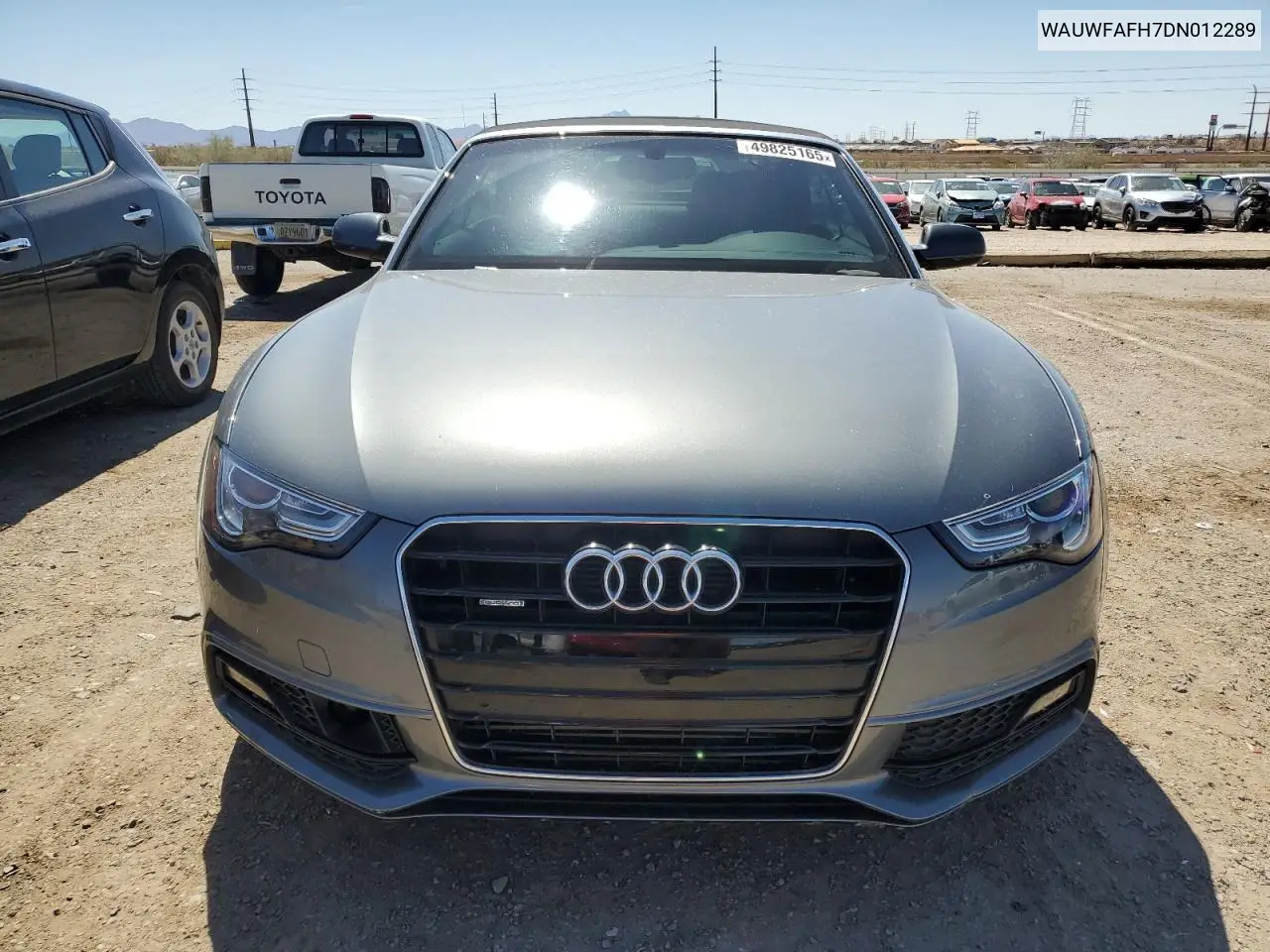2013 Audi A5 Prestige VIN: WAUWFAFH7DN012289 Lot: 49825165
