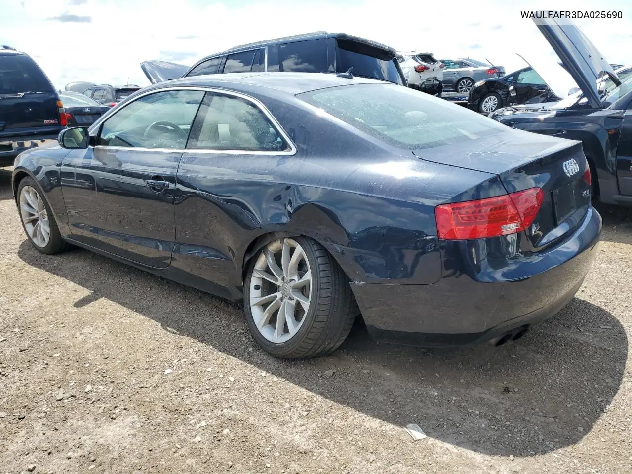 2013 Audi A5 Premium Plus VIN: WAULFAFR3DA025690 Lot: 55323575