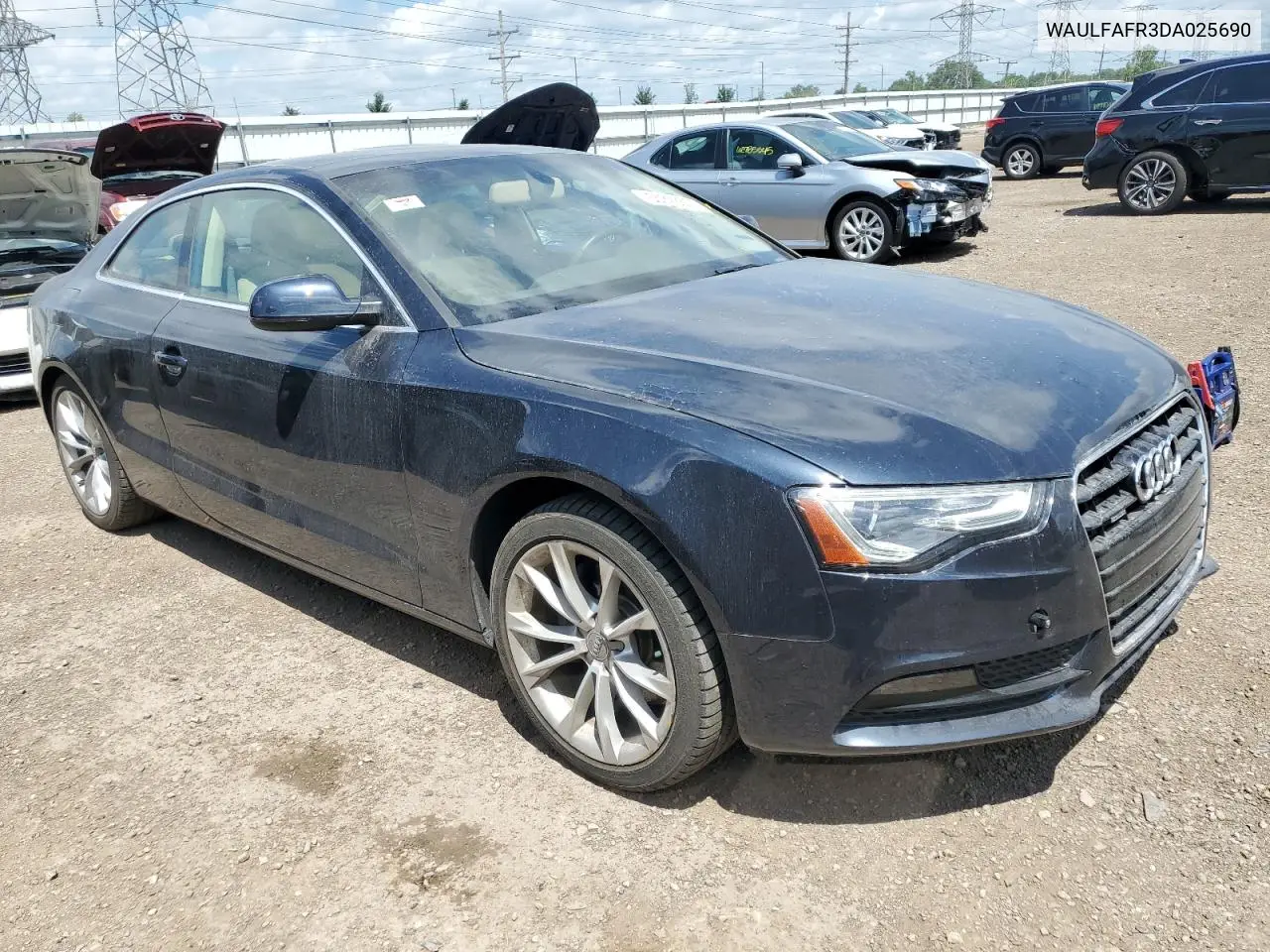 2013 Audi A5 Premium Plus VIN: WAULFAFR3DA025690 Lot: 55323575