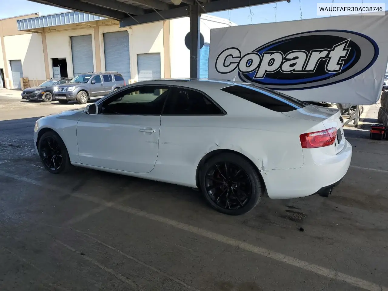 2013 Audi A5 Premium VIN: WAUCFAFR3DA038746 Lot: 56551395