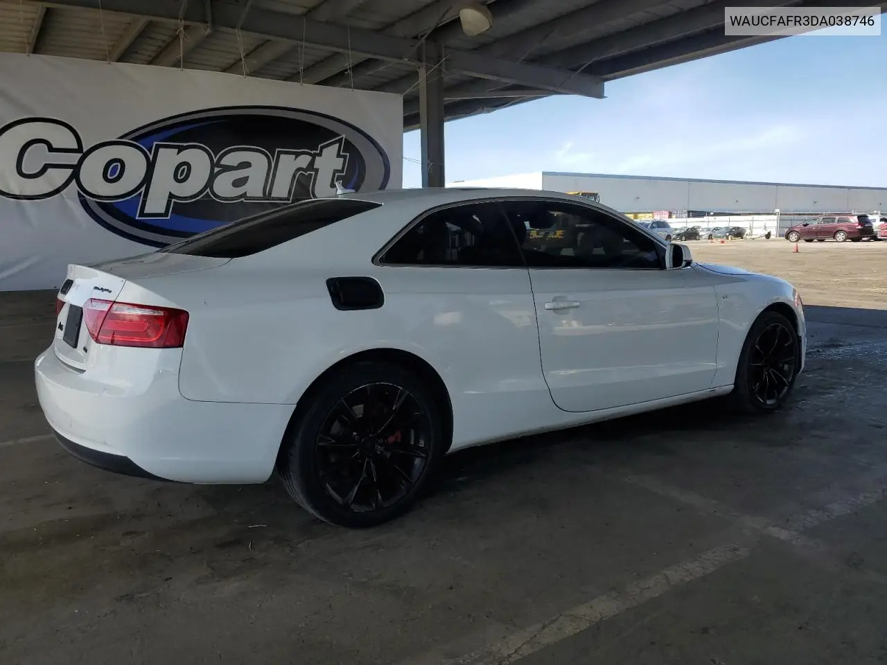 2013 Audi A5 Premium VIN: WAUCFAFR3DA038746 Lot: 56551395