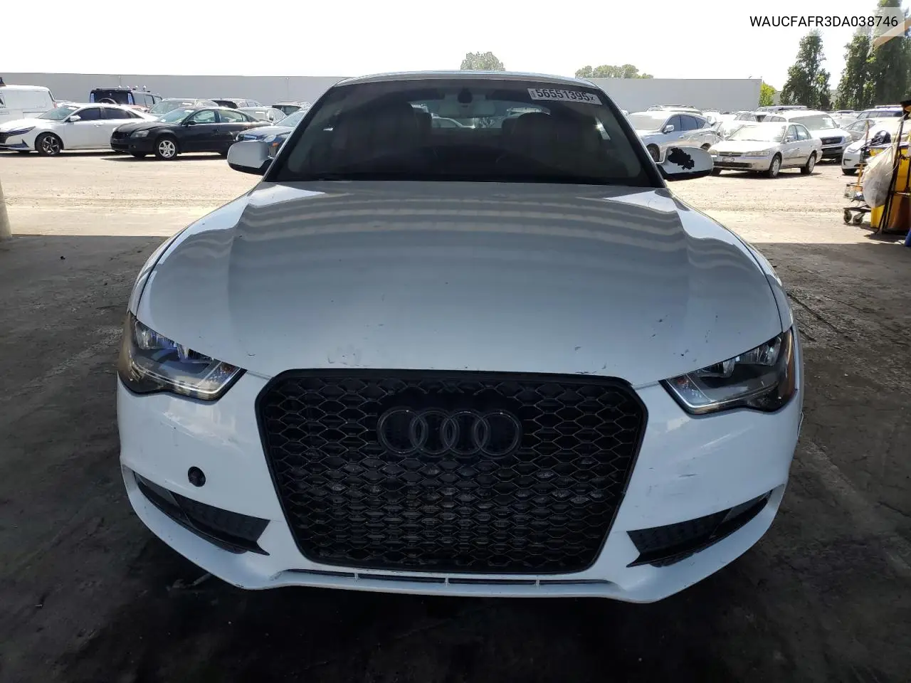2013 Audi A5 Premium VIN: WAUCFAFR3DA038746 Lot: 56551395