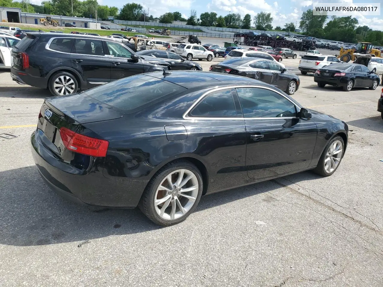 2013 Audi A5 Premium Plus VIN: WAULFAFR6DA080117 Lot: 56785585