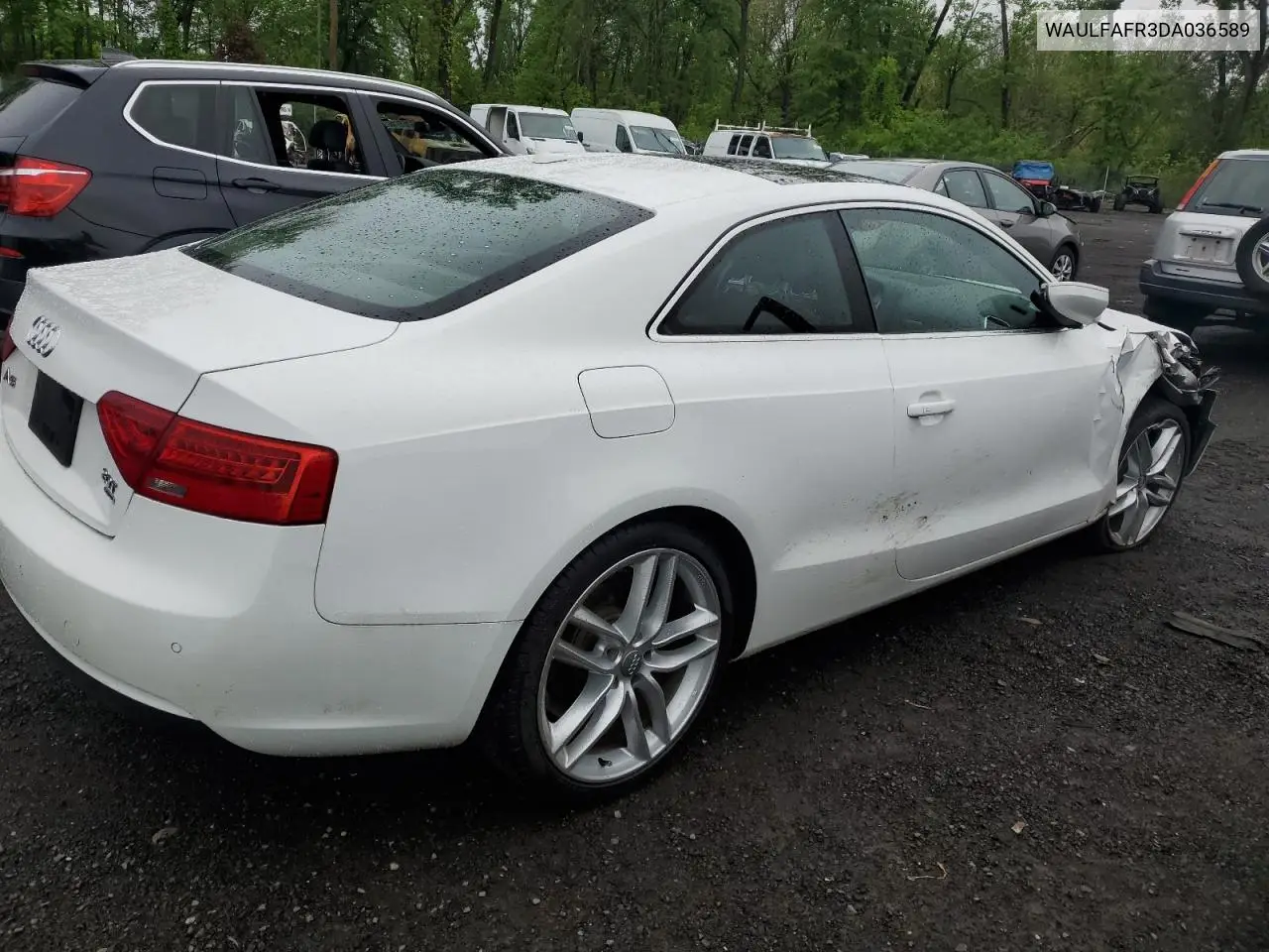 2013 Audi A5 Premium Plus VIN: WAULFAFR3DA036589 Lot: 57112825