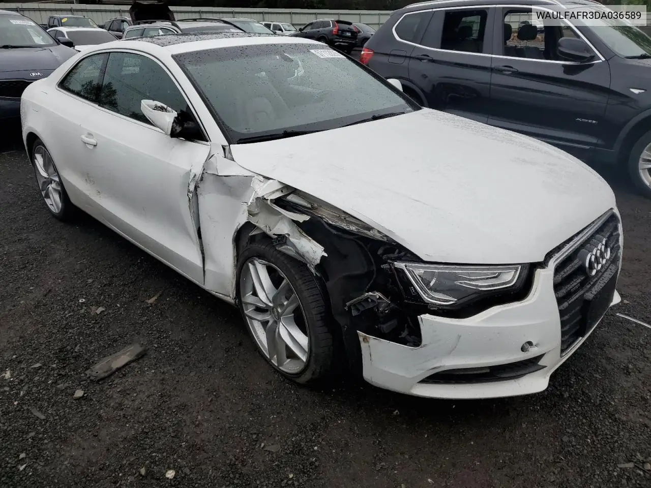 2013 Audi A5 Premium Plus VIN: WAULFAFR3DA036589 Lot: 57112825