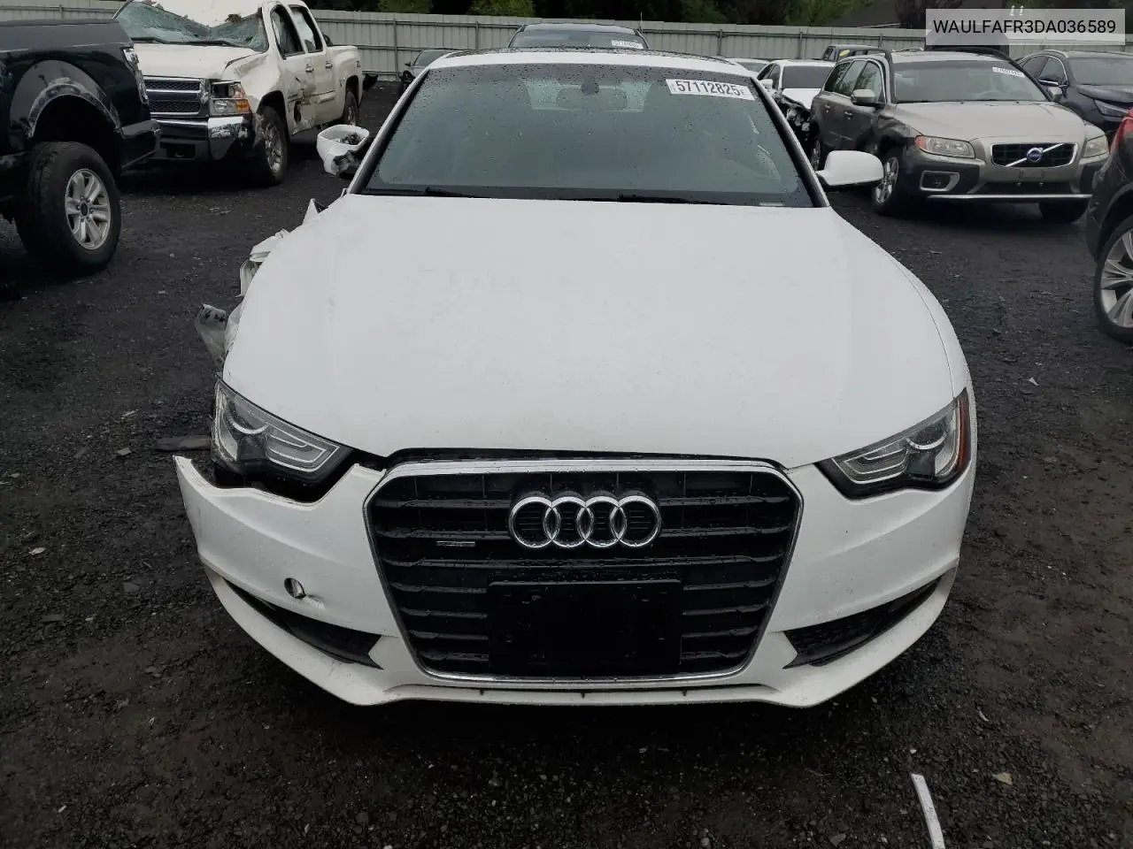 2013 Audi A5 Premium Plus VIN: WAULFAFR3DA036589 Lot: 57112825