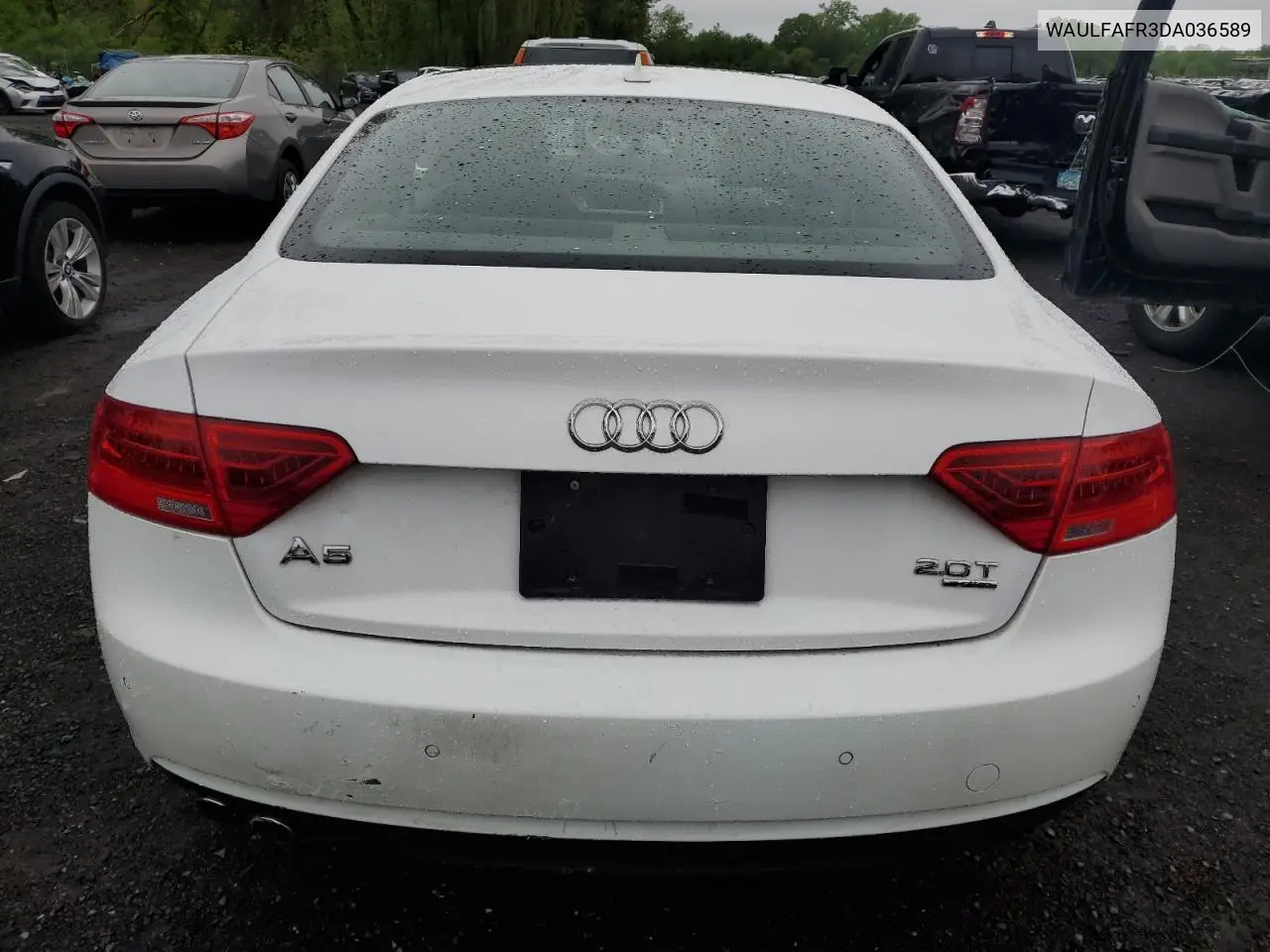 2013 Audi A5 Premium Plus VIN: WAULFAFR3DA036589 Lot: 57112825