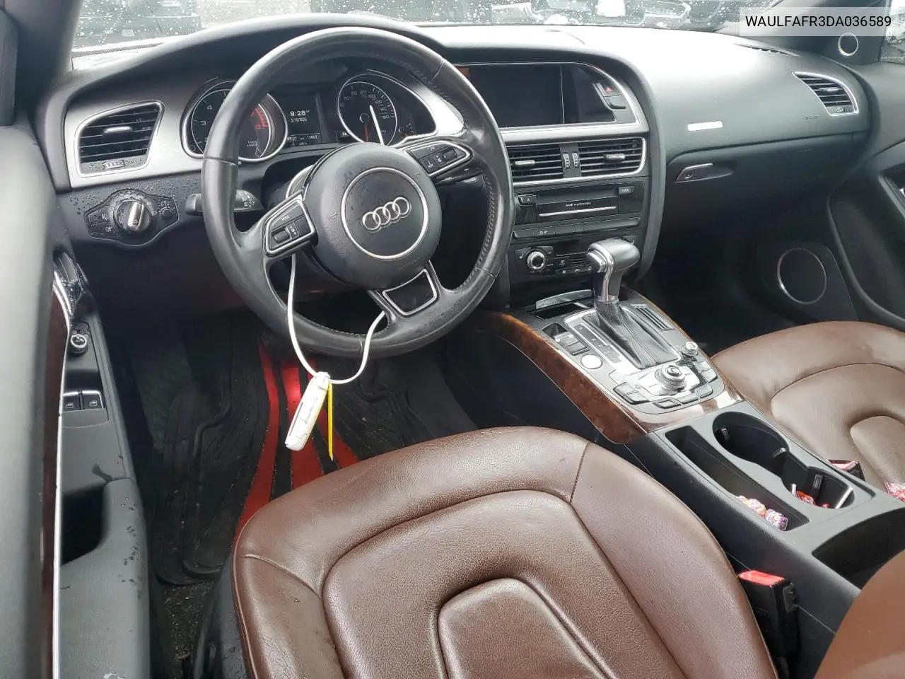 2013 Audi A5 Premium Plus VIN: WAULFAFR3DA036589 Lot: 57112825